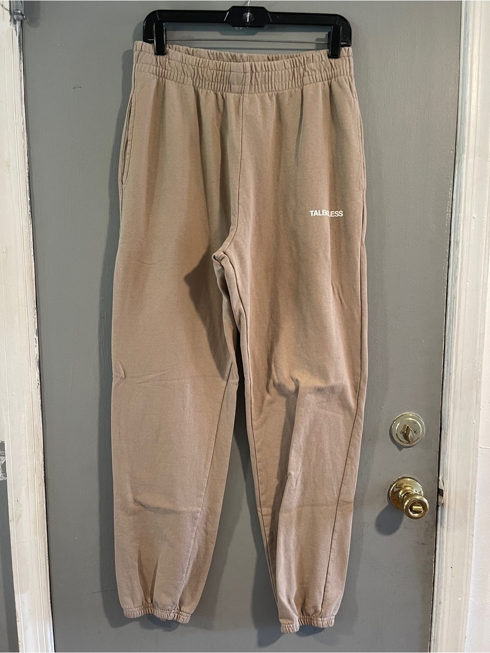 TALENTLESS‎ Tan Track Jogger Sweatpants Size M